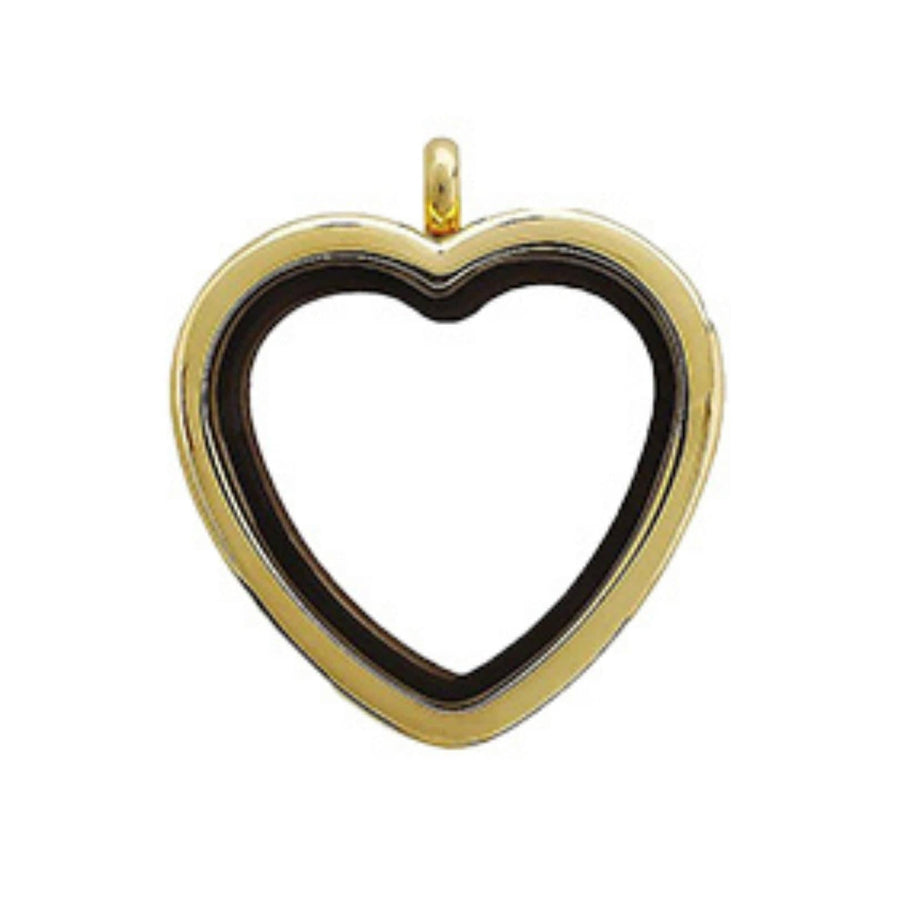 gold heart locket 