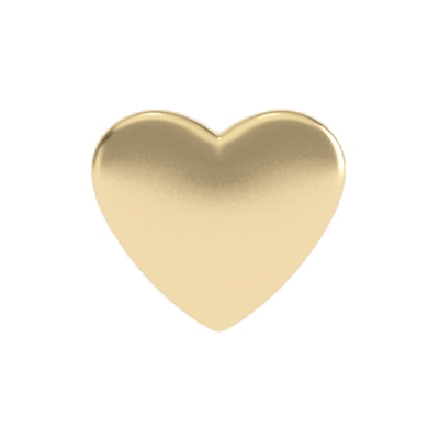 Heart - Charm - Gold 