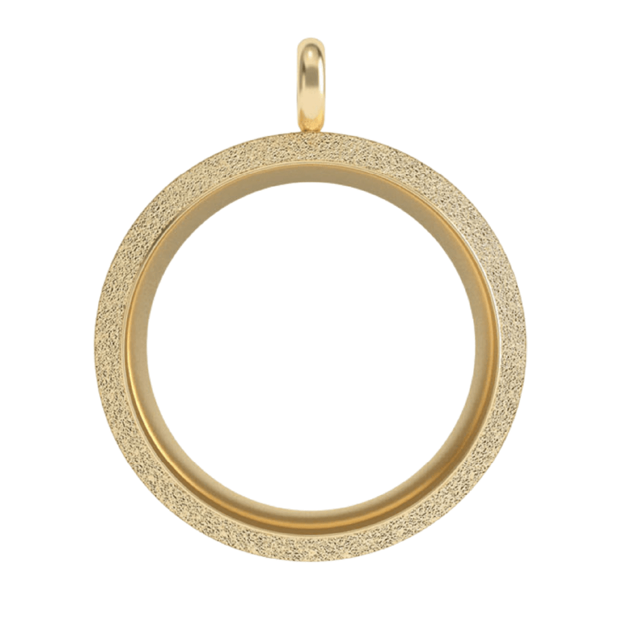 Gold locket design 