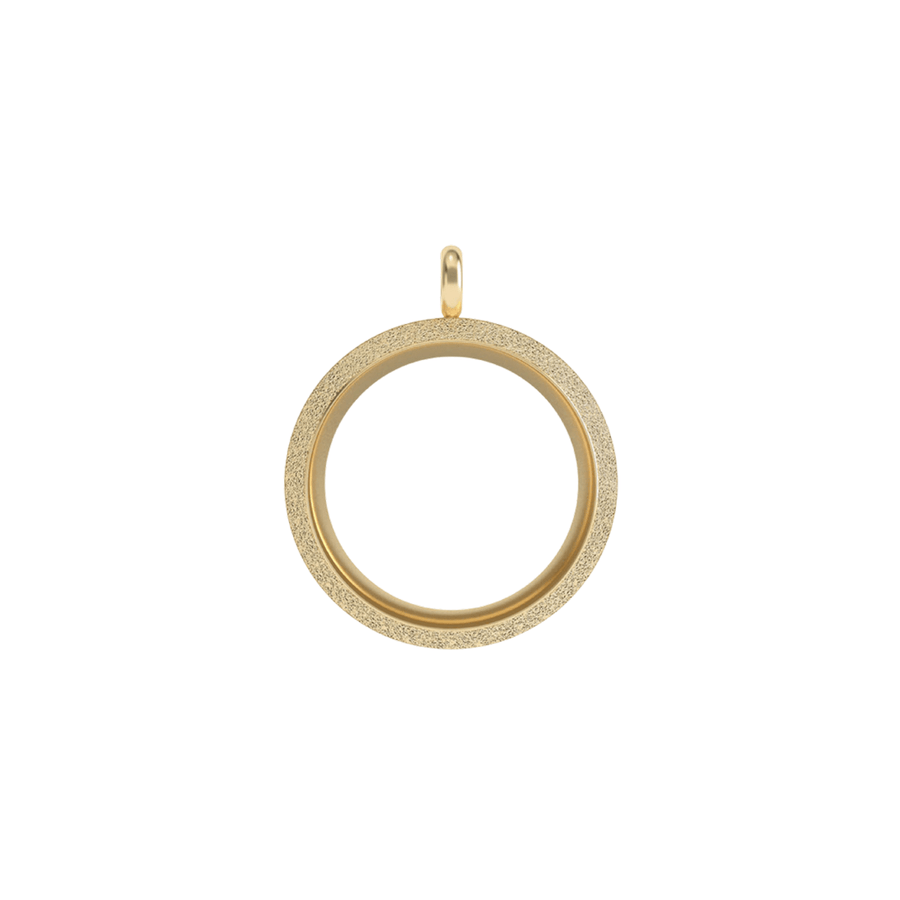Gold locket design 