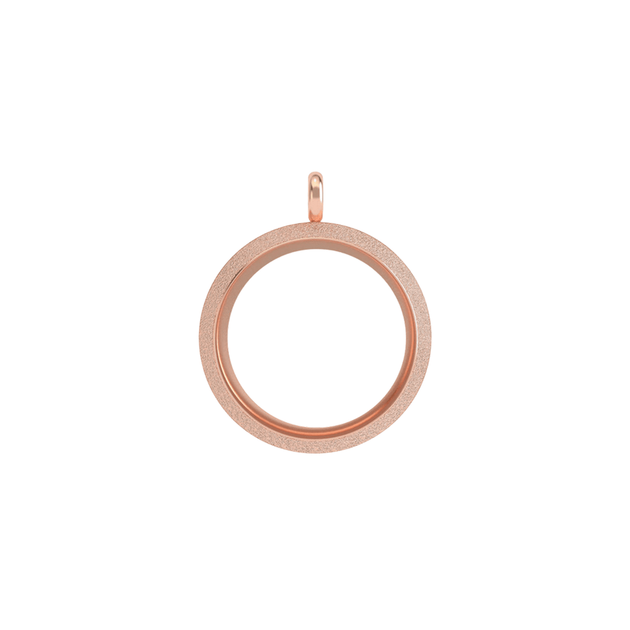 Rose gold locket design 
