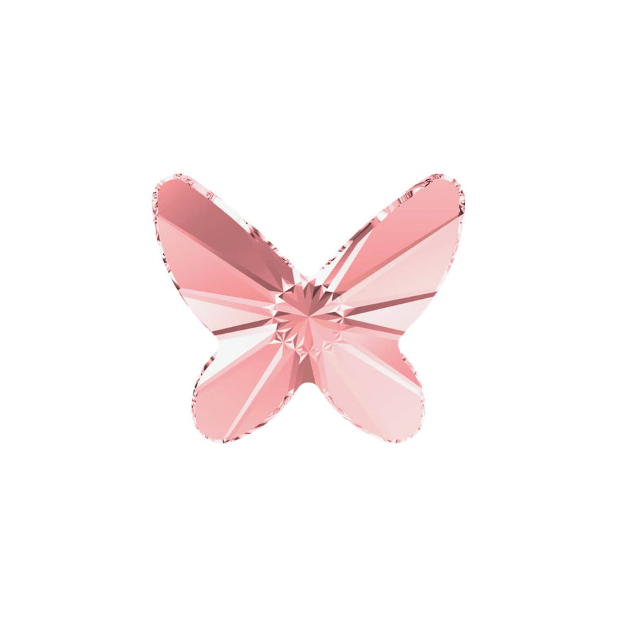 Faith - Pink Butterfly Crystal 