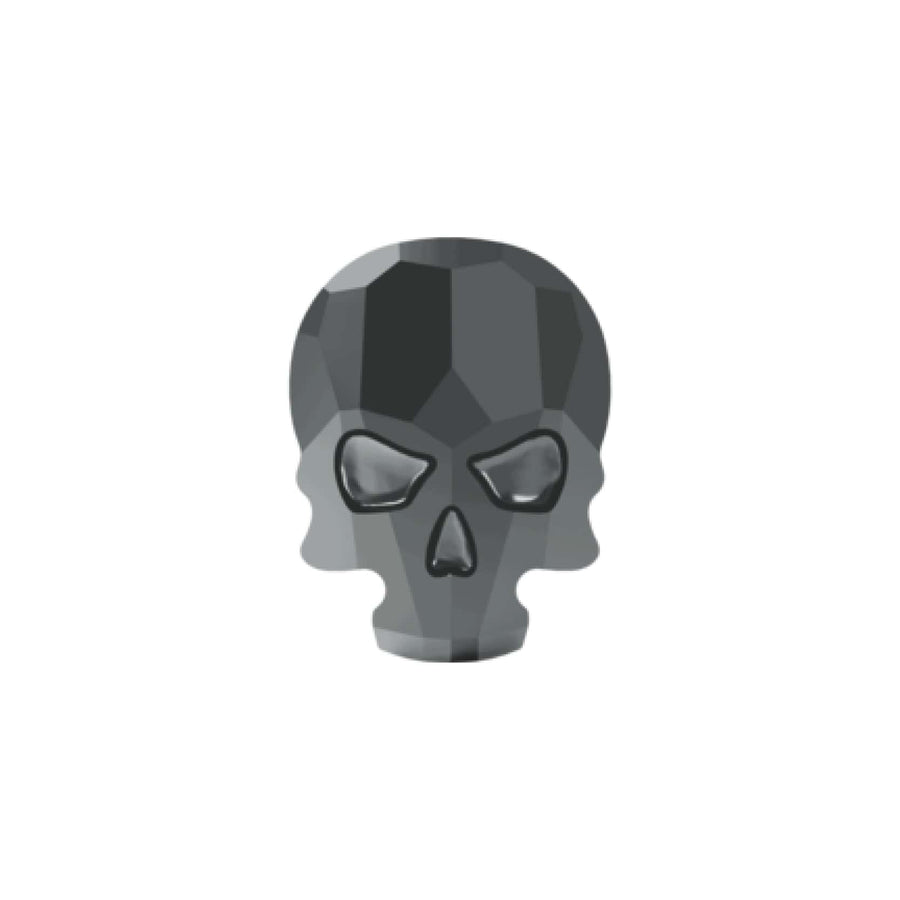 Set of 3 Swarovski Millennial Crystal - Shadow Skull 